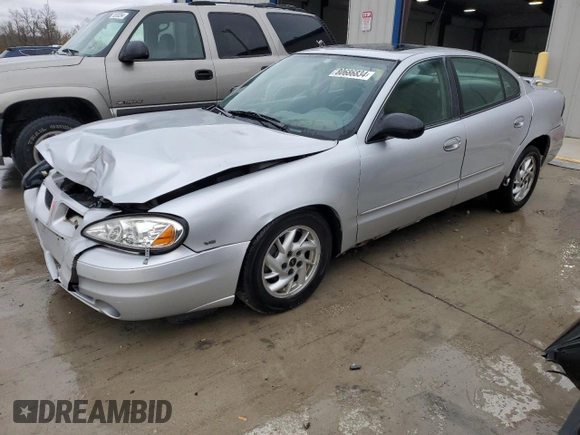 2004 Pontiac Grand Am SE1 with VIN 1G2NF52E74M703513, listed as a Copart auction lot 80686834 with 157,889 mi miles and Salvage Title. Bid and sale history available at carsss.com. Image 1.