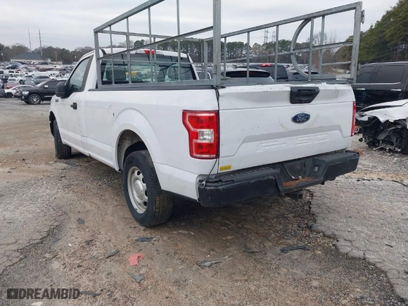 2019 Ford F-150 XL with VIN 1FTMF1CB1KKC54875, listed as a IAAI auction lot 41526335 with 148,810 mi miles. Bid and sale history available at carsss.com. Image 3.