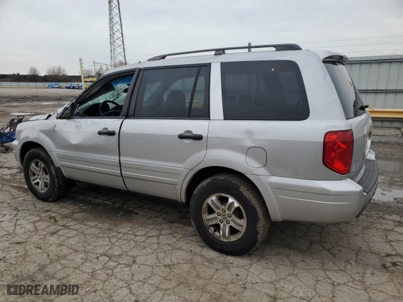 2004 Honda Pilot EX with VIN 2HKYF18534H618543, listed as a Copart auction lot 51896455 with 118,987 mi miles and Salvage Title. Bid and sale history available at carsss.com. Image 2.