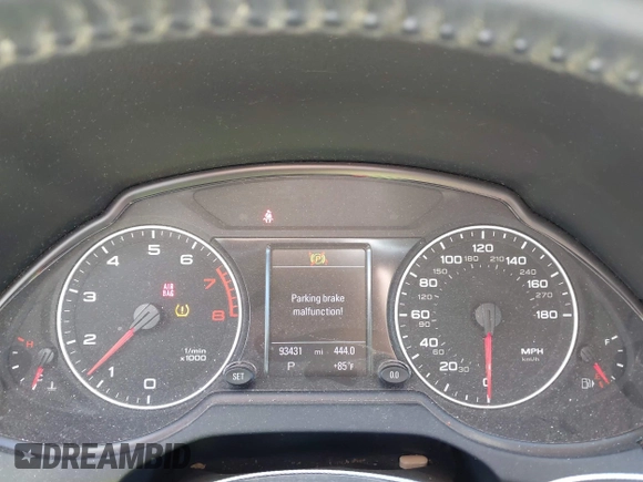 2012 Audi Q5 3.2L Premium Plus with VIN WA1DKAFP4CA051743, listed as a IAAI auction lot 42076840 with 93,431 mi miles. Bid and sale history available at carsss.com. Image 7.