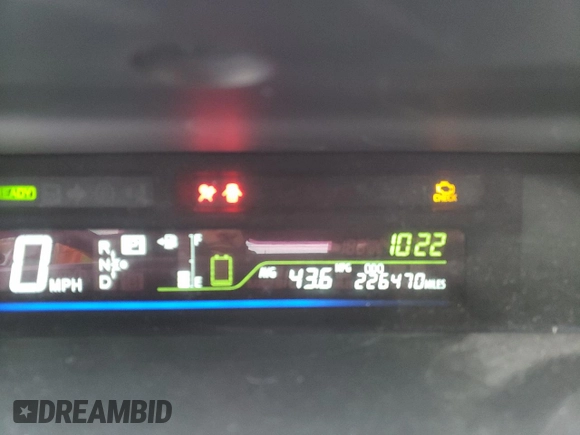 2012 Toyota Prius Two with VIN JTDZN3EU3C3091659, listed as a Copart auction lot 54978955 with 226,470 mi miles and Clean Title. Bid and sale history available at DreamBid. Image 9.