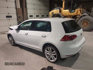 2017 Volkswagen Golf S with VIN 3VW217AU1HM040979, listed as a IAAI auction lot 41137497 with 37,400 mi miles and . Bid and sale history available at DreamBid. Image 3.