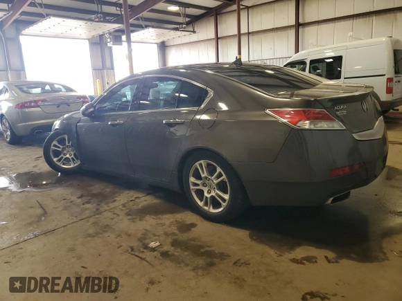 2009 Acura TL Tech with VIN 19UUA86549A018283, listed as a Copart auction lot 51913805 with 205,287 mi miles and Salvage Title. Bid and sale history available at carsss.com. Image 2.