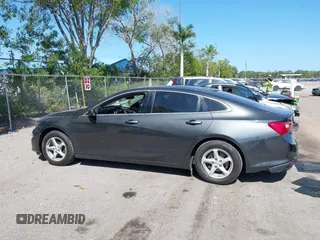 2017 Chevrolet Malibu LS with VIN 1G1ZB5ST0HF207706, listed as a IAAI auction lot 42070386 with 201,705 mi miles and . Bid and sale history available at carsss.com. Image 14.