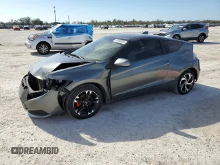 2015 Honda CR-Z with VIN JHMZF1D47FS000761, listed as a Copart auction lot 43000845 with 69,321 mi miles and Salvage Title. Bid and sale history available at carsss.com. Image 1.