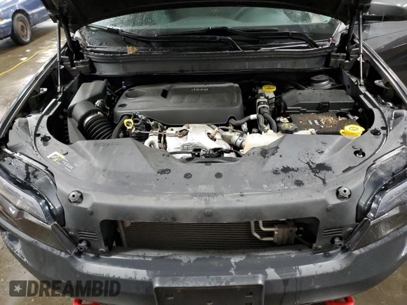 2019 Jeep Cherokee Trailhawk Elite with VIN 1C4PJMBNXKD182846, listed as a Copart auction lot 84090984 with 79,212 mi miles and Salvage title. Bid and sale history available at DreamBid. Image 13.