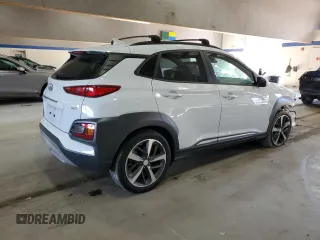 2020 Hyundai Kona Ultimate with VIN KM8K53A50LU490390, listed as a Copart auction lot 86371864 with 62,973 mi miles and Salvage Title. Bid and sale history available at carsss.com. Image 3.