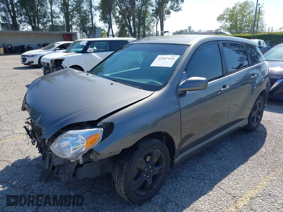 2005 Toyota Matrix STD with VIN 2T1KR32E85C342284, listed as a IAAI auction lot 41987434 with 280,984 mi miles and . Bid and sale history available at DreamBid. Image 2.