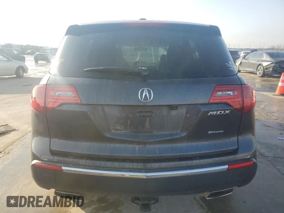 2013 Acura MDX Tech Pkg with VIN 2HNYD2H35DH524404, listed as a Copart auction lot 44238415 with 77,117 mi miles and Salvage Title. Bid and sale history available at carsss.com. Image 6.