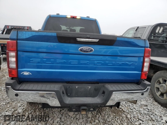 2021 Ford F-350 XL with VIN 1FT8W3BN7MEC21230, listed as a Copart auction lot 86621664 with 11,359 mi miles and Salvage Title. Bid and sale history available at DreamBid. Image 6.