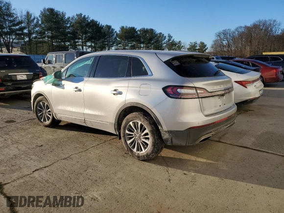2019 Lincoln Nautilus Select with VIN 2LMPJ8K93KBL61617, listed as a Copart auction lot 43217235 with Not provided miles and Salvage title. Bid and sale history available at DreamBid. Image 2.