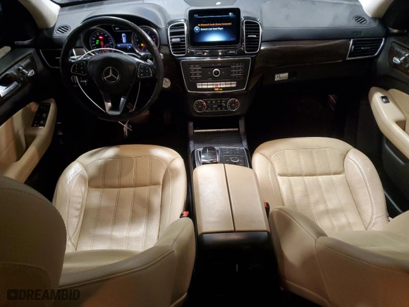 2018 Mercedes-Benz GLS with VIN 4JGDF6EE4JB005016, listed as a Copart auction lot 89254945 with 145,997 mi miles and Salvage Title. Bid and sale history available at carsss.com. Image 8.