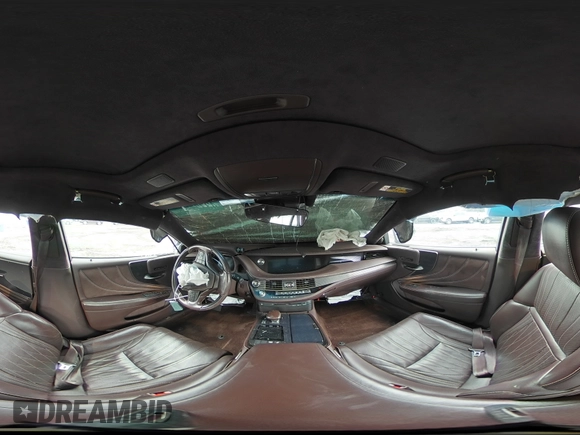 2018 Lexus LS 500 with VIN JTHC51FF7J5003545, listed as a Copart auction lot 43727705 with Not provided miles and Salvage title. Bid and sale history available at DreamBid. Image 13.