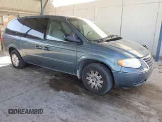 2007 Chrysler Town & Country LWB LX with VIN 2A4GP44R97R245366, listed as a Copart auction lot 74746244 with 188,503 mi miles and Salvage Title. Bid and sale history available at carsss.com. Image 4.
