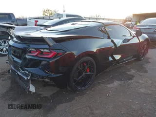 2020 Chevrolet Corvette 2LT with VIN 1G1Y72D45L5100957, listed as a IAAI auction lot 41019383 with 20,599 mi miles. Bid and sale history available at carsss.com. Image 4.