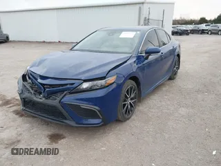 2023 Toyota Camry SE with VIN 4T1G11AK5PU161881, listed as a IAAI auction lot 41856376 with 46,276 mi miles. Bid and sale history available at carsss.com. Image 2.