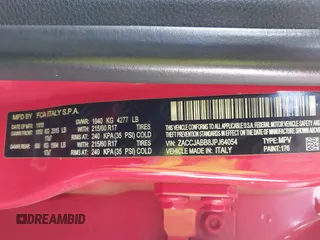 2018 Jeep Renegade Latitude z VIN ZACCJABB8JPJ64054, wystawiony jako IAAI lot #42405048 z przebiegiem 84 708 mil mil oraz . Historia ofert i sprzedaży dostępna na DreamBid. Obrazek 9.