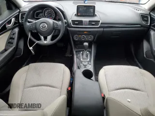 2016 Mazda 3 i Touring with VIN 3MZBM1V75GM280107, listed as a Copart auction lot 53711545 with 58,032 mi miles and Salvage Title. Bid and sale history available at DreamBid. Image 8.