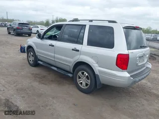 2005 Honda Pilot EX-L with RES with VIN 5FNYF18695B018134, listed as a IAAI auction lot 41962595 with 264,599 mi miles. Bid and sale history available at carsss.com. Image 3.