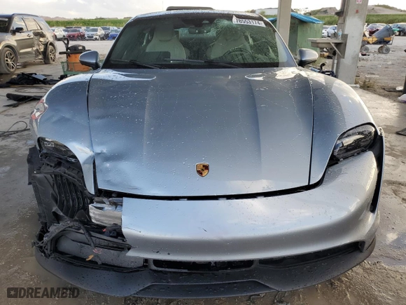 2023 Porsche Taycan with VIN WP0AA2Y15PSA15170, listed as a Copart auction lot 78553174 with NaN miles and Salvage Title. Bid and sale history available at carsss.com. Image 5.