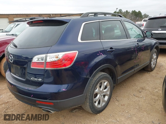 2012 Mazda CX-9 Touring with VIN JM3TB2CA3C0363847, listed as a IAAI auction lot 41536598 with 176,230 mi miles and . Bid and sale history available at carsss.com. Image 4.