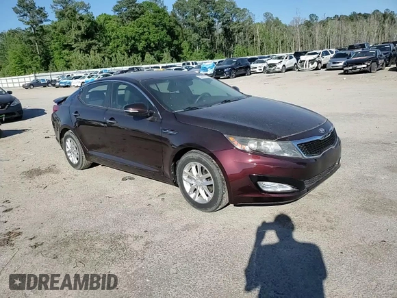 2013 Kia Optima LX z VIN 5XXGM4A72DG257851, wystawiony jako Copart lot #52409785 z przebiegiem 43 699 mil mil oraz Szkody całkowita. Historia ofert i sprzedaży dostępna na DreamBid. Obrazek 10.