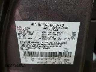 2012 Ford Escape Limited with VIN 1FMCU9E73CKB86889, listed as a Copart auction lot 48757925 with 99,426 mi miles and Salvage Title. Bid and sale history available at carsss.com. Image 13.