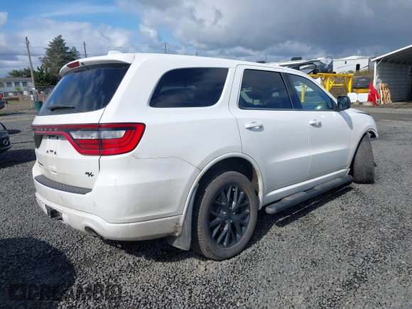 2016 Dodge Durango R/T with VIN 1C4SDJCT3GC315487, listed as a IAAI auction lot 41939604 with 123,480 mi miles and . Bid and sale history available at DreamBid. Image 4.