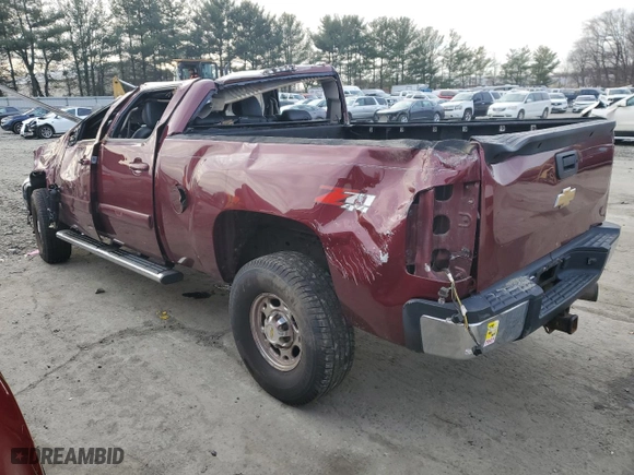 2008 Chevrolet Silverado 2500HD Work Truck with VIN 1GCHK23648F110552, listed as a Copart auction lot 83614624 with NaN miles and Salvage Title. Bid and sale history available at carsss.com. Image 2.