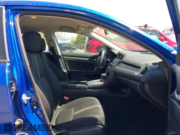 2018 Honda Civic LX with VIN 19XFC2F53JE020297, listed as a IAAI auction lot 42114807 with 124,058 mi miles and . Bid and sale history available at carsss.com. Image 5.