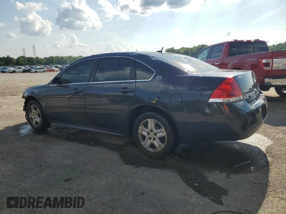 2009 Chevrolet Impala LS with VIN 2G1WB57K191151058, listed as a Copart auction lot 54712315 with 128,307 mi miles and Salvage Title. Bid and sale history available at DreamBid. Image 2.