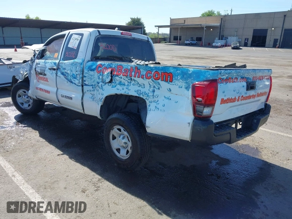 2021 Toyota Tacoma SR with VIN 3TYRX5GN6MT031018, listed as a IAAI auction lot 42276988 with Not provided miles and . Bid and sale history available at DreamBid. Image 3.