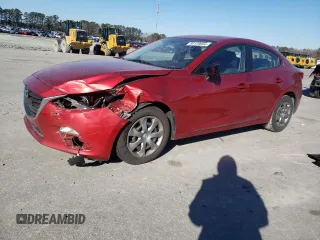 2015 Mazda 3 i SV with VIN JM1BM1T78F1250066, listed as a Copart auction lot 86129084 with 64,437 mi miles and Salvage Title. Bid and sale history available at DreamBid. Image 1.