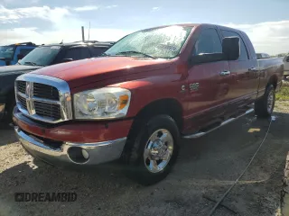 2007 Dodge Ram 2500 SLT with VIN 3D7KR29C07G714312, listed as a Copart auction lot 75100974 with 0 mi miles and Non Repairable. Bid and sale history available at carsss.com. Image 1.