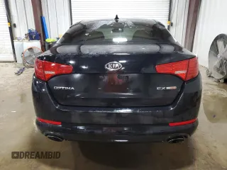 2011 Kia Optima EX with VIN KNAGN4A65B5165071, listed as a Copart auction lot 53204235 with 136,552 mi miles and Salvage Title. Bid and sale history available at carsss.com. Image 6.