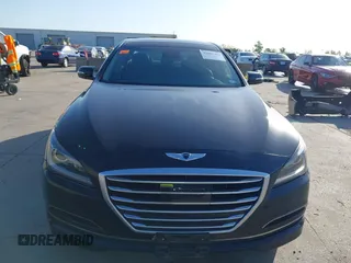 2015 Hyundai Genesis 3.8L with VIN KMHGN4JEXFU035238, listed as a IAAI auction lot 42007463 with 96,557 mi miles and . Bid and sale history available at DreamBid. Image 13.
