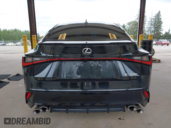 2023 Lexus IS 500 F Sport Performance z VIN JTHAP1D22P5003981, wystawiony jako IAAI lot #42262101 z przebiegiem 13 479 mil mil oraz . Historia ofert i sprzedaży dostępna na DreamBid. Obrazek 17.