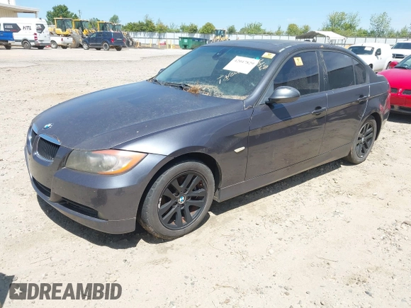 2006 BMW 3 Series 325i with VIN WBAVB13536KX64545, listed as a IAAI auction lot 42047829 with 235,146 mi miles and . Bid and sale history available at carsss.com. Image 2.