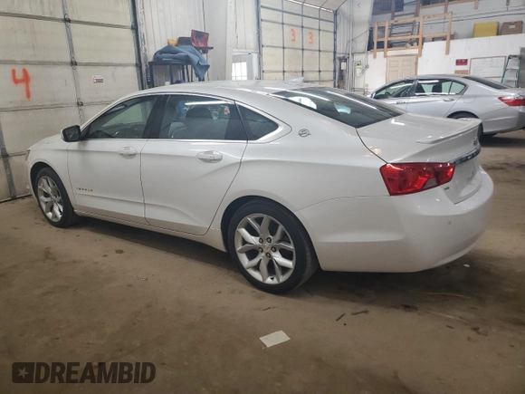 2015 Chevrolet Impala LT with VIN 1G1125S38FU137345, listed as a Copart auction lot 55226425 with 168,257 mi miles and Salvage Title. Bid and sale history available at DreamBid. Image 2.