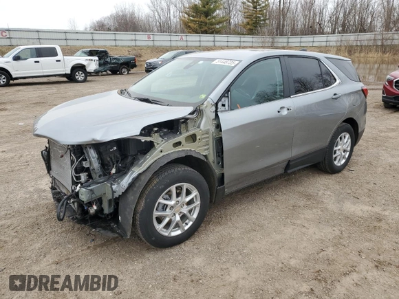 2023 Chevrolet Equinox LT with VIN 3GNAXUEG8PS177919, listed as a Copart auction lot 51448735 with 20,226 mi miles and Clean title. Bid and sale history available at DreamBid. Image 1.