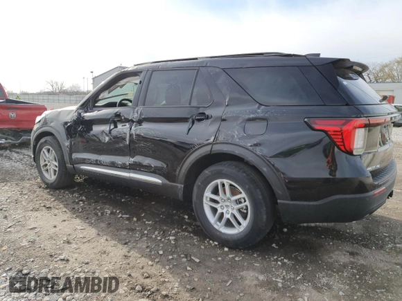 2025 Ford Explorer Active with VIN 1FMUK8DH8SGA18259, listed as a Copart auction lot 50043195 with 1,267 mi miles and Salvage Title. Bid and sale history available at carsss.com. Image 2.