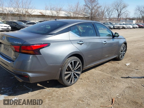 2019 Nissan Altima 2.5 Platinum with VIN 1N4BL4FW9KC139697, listed as a IAAI auction lot 41894849 with 135,105 mi miles. Bid and sale history available at carsss.com. Image 4.