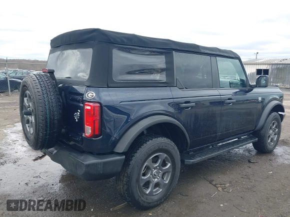 2021 Ford Bronco with VIN 1FMDE5BH8MLA83132, listed as a IAAI auction lot 41729825 with 31,192 mi miles and . Bid and sale history available at DreamBid. Image 4.