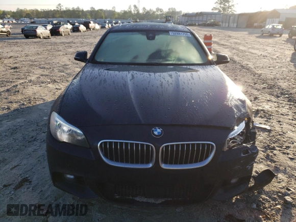 2014 BMW 5 Series 535i with VIN WBA5B1C5XED476895, listed as a Copart auction lot 52881755 with 258,946 mi miles and Salvage Title. Bid and sale history available at carsss.com. Image 5.