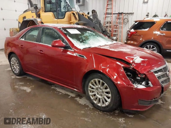2011 Cadillac CTS Sedan Luxury with VIN 1G6DG5EY2B0165000, listed as a IAAI auction lot 41292834 with 114,101 mi miles. Bid and sale history available at carsss.com. Image 1.