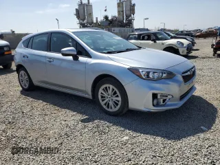 2017 Subaru Impreza Premium with VIN 4S3GTAD65H3729132, listed as a Copart auction lot 54177255 with 95,941 mi miles and Salvage title. Bid and sale history available at DreamBid. Image 4.