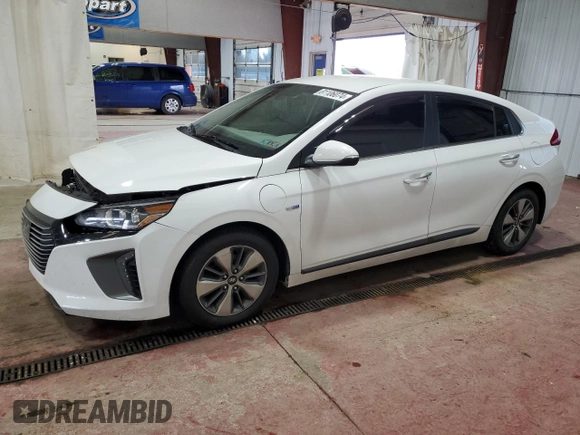 2019 Hyundai Ioniq Limited with VIN KMHC75LD5KU172262, listed as a Copart auction lot 81106074 with 119,184 mi miles and Salvage Title. Bid and sale history available at DreamBid. Image 1.