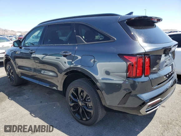 2022 Kia Sorento X-Line SX Prestige with VIN 5XYRKDLF6NG076073, listed as a Copart auction lot 56114525 with 39,504 mi miles and Salvage title. Bid and sale history available at DreamBid. Image 2.