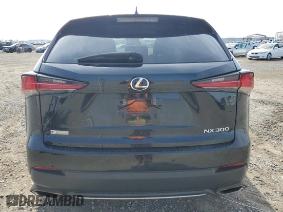 2021 Lexus NX 300 F Sport with VIN JTJSARBZ6M2198757, listed as a Copart auction lot 48591825 with 61,998 mi miles and Salvage title. Bid and sale history available at DreamBid. Image 6.