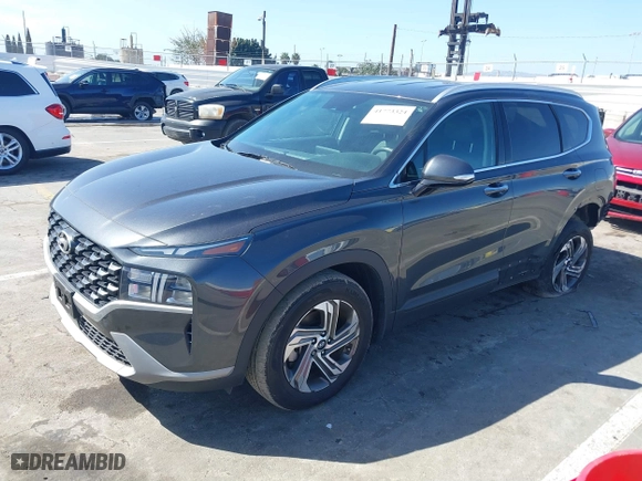 2023 Hyundai Santa Fe SEL with VIN 5NMS24AJ2PH505890, listed as a IAAI auction lot 41773324 with 21,508 mi miles. Bid and sale history available at carsss.com. Image 19.